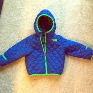 Reversible baby north face